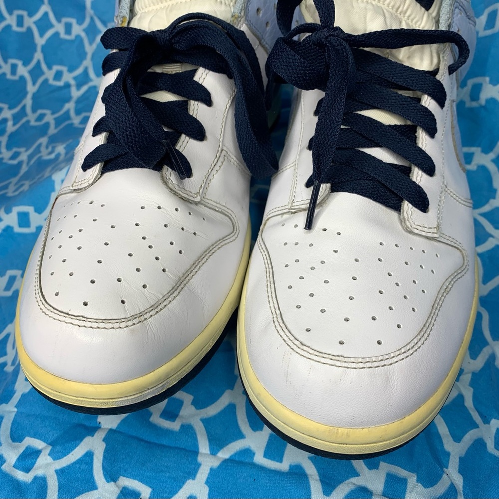 Nike Dunk Low Mens size 13 UNC ICE university blue vintage white rare sail retro - Picture 6 of 13
